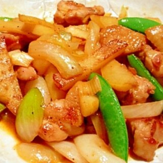 韓国風♣サムジャンを使った鶏じゃが炒め♣
